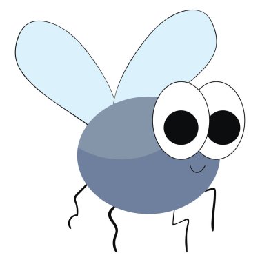 Gri hata, illüstrasyon, beyaz arkaplan üzerindeki vektör.