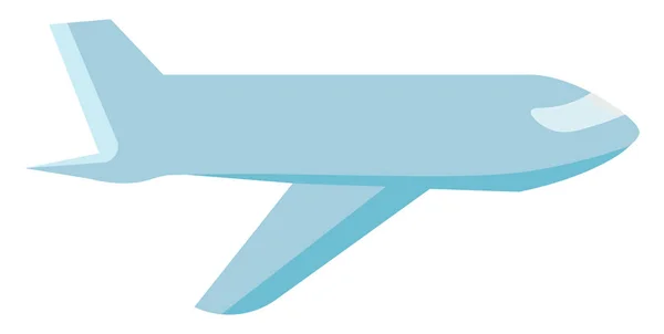 Plan bleu clair, illustration, vecteur sur fond blanc . — Image vectorielle