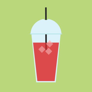 Limonata, illüstrasyon, beyaz arka plan vektör.