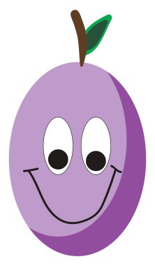 Erik, illüstrasyon, beyaz arka plan üzerinde vektör.