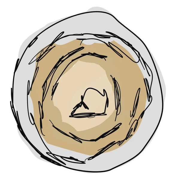 Hummus, ilustración, vector sobre fondo blanco . — Archivo Imágenes Vectoriales