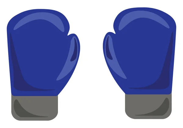 Boxerské rukavice, ilustrace, vektor na bílém pozadí. — Stockový vektor