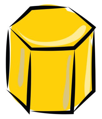 Prizma, illüstrasyon, beyaz arkaplanda vektör.