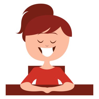 Gözbebeği, illüstrasyon, beyaz arkaplan vektörü.