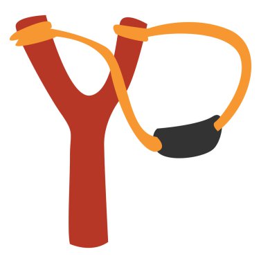 Tahta sapan, illüstrasyon, beyaz arkaplanda vektör.