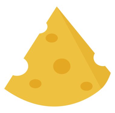 Peynir, illüstrasyon, beyaz arka plan üzerinde vektör.