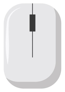 PC fare, illüstrasyon, beyaz arkaplan üzerindeki vektör.