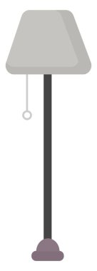 Beyaz arka planda lamba, illüstrasyon, vektör.