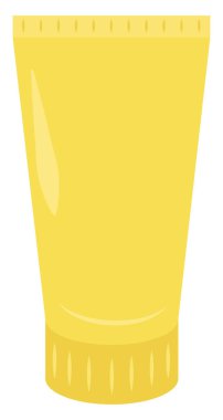 El kremi, illüstrasyon, beyaz arkaplan vektörü.