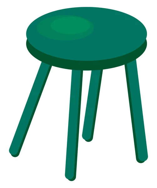 녹색의자 — 스톡 벡터