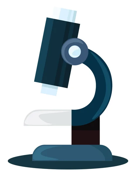Microscope Illustration Vector White Background — Stock Vector
