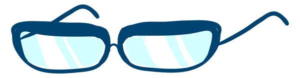 Optical Glasses Illustration Vector White Background — Stock Vector