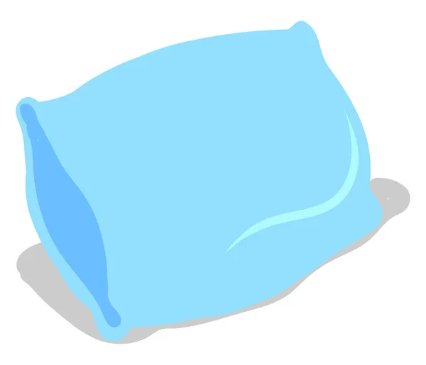 平らな枕 イラスト 白い背景のベクトル — ストックベクタ