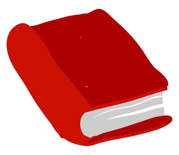 Красная книга, иллюстрация, вектор на белом фоне
.