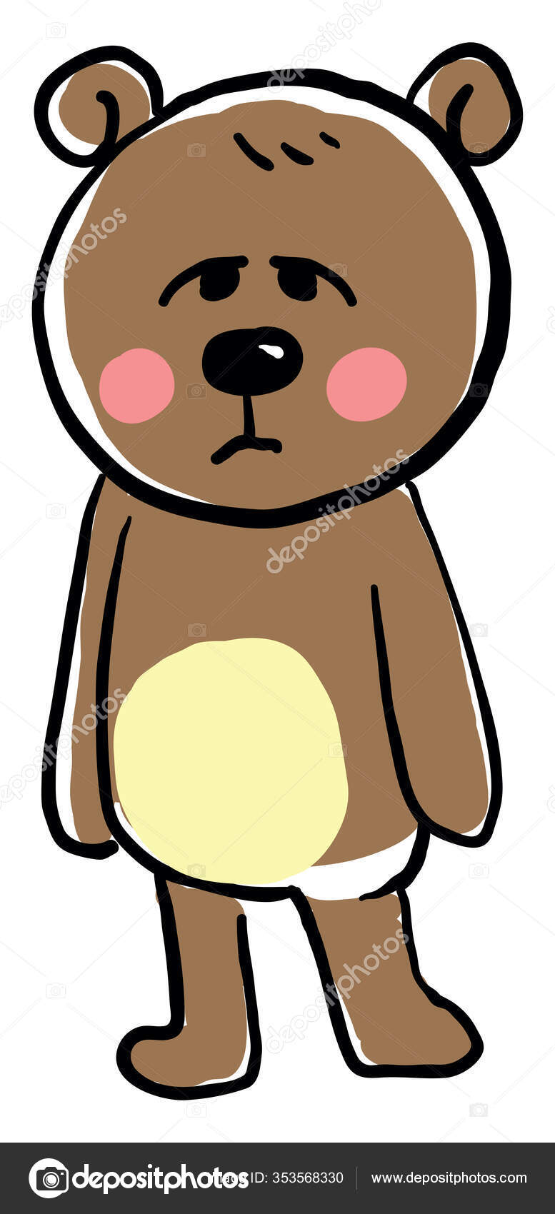 Oso triste Imágenes Vectoriales, Gráfico Vectorial de Oso triste | Depositphotos Oso triste Imágenes Vectoriales, Gráfico Vectorial de Oso triste | Depositphotos