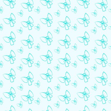 Yay deseni, illüstrasyon, beyaz arkaplan üzerindeki vektör.