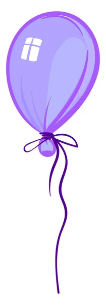 Фіолетова Куля Ілюстрація Вектор Білому Тлі — стоковий вектор