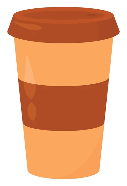 Coffee Illustration Vektor Auf Weißem Hintergrund — Stockvektor