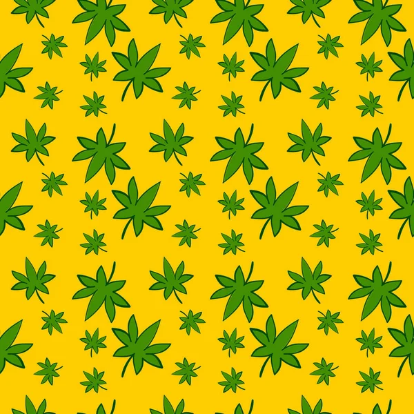 Marihuana Tapete Illustration Vektor Auf Weißem Hintergrund — Stockvektor