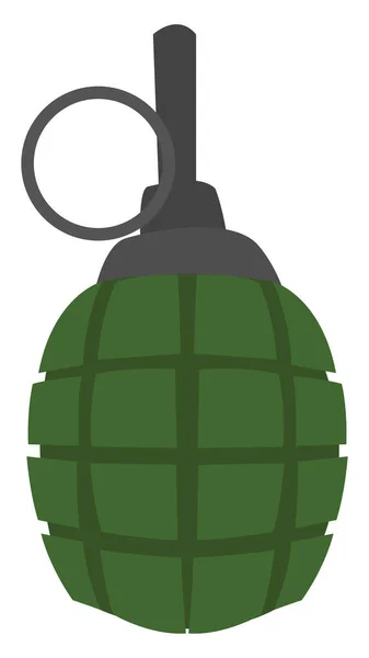 Grenade Illustration Vecteur Sur Fond Blanc — Image vectorielle