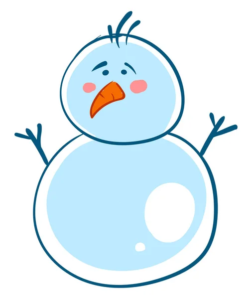 Melted snowman cartoon Vector Art Stock Images | Depositphotos
