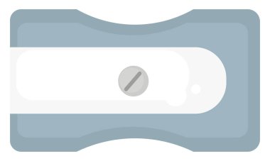 Beyaz arkaplan üzerindeki kalem, illüstrasyon, vektör için keskinleştirici.