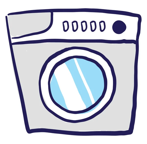 Σχέδιο Πλυσίματος Εικονογράφηση Διάνυσμα Λευκό Φόντο — Διανυσματικό Αρχείο