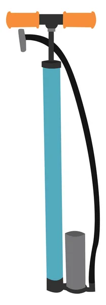Ручний Насос Ілюстрація Вектор Білому Тлі — стоковий вектор