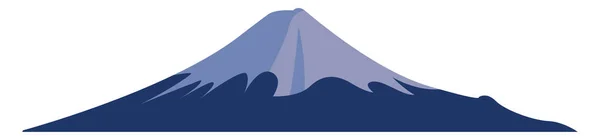 Όρος Fuji Εικονογράφηση Διάνυσμα Λευκό Φόντο — Διανυσματικό Αρχείο