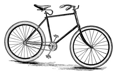 Küçük kanalda bir taş ve demir köprü inşa edildi. Kanalın bir tarafında da bazı ağaçlar var. Köprü üzerine ulaşım, vintage çizim ya da gravür için bir yol inşa edilir.