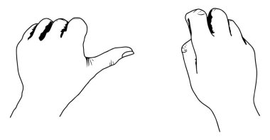 Avrupa tarzı sayma 1 Avrupa tarzı, vintage çizgi çizme tasvir veya illüstrasyon oyma el.