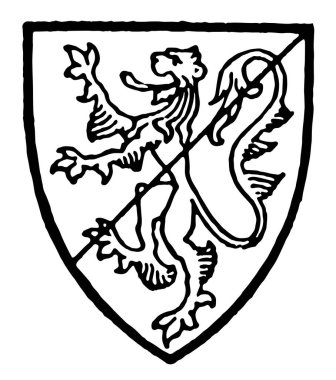 Satır ayrılık Fraunceys burada sık uğursuz, vintage çizgi çizme veya oyma illüstrasyon olarak gösterilir.