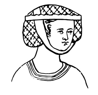 Düz daha sonra Elizabeth, vintage çizgi çizme veya oyma illüstrasyon tarafından sipariş edilen tüzük kap kap.