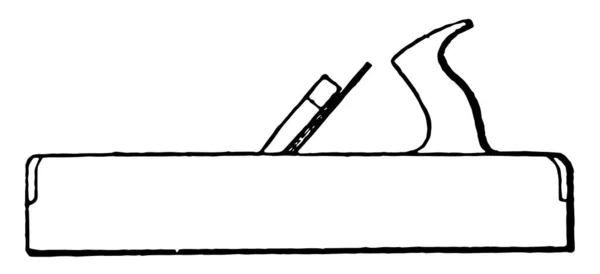 Cette Illustration Représente Jack Plane Qui Est Utilisé Pour Menuiserie — Image vectorielle