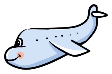 Mutlu uçak, illüstrasyon, beyaz arka plan vektörü