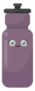 Spor şişe, illüstrasyon, beyaz arka plan vektör