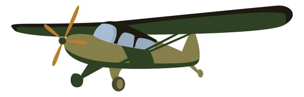 Літак Язку Ілюстрація Вектор Білому Тлі — стоковий вектор