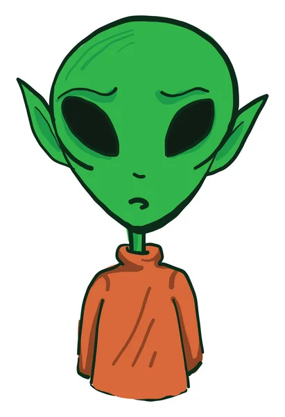 alienígena verde em desenho de ufo 13800958 Vetor no Vecteezy