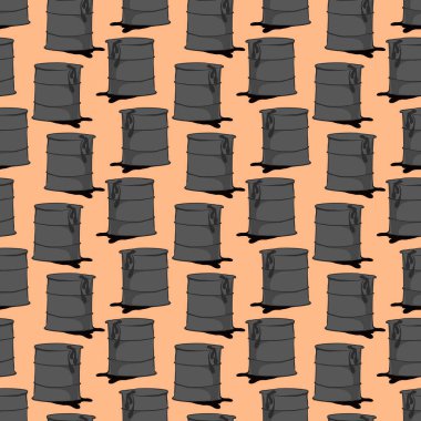 Yakıt yağı deseni, illüstrasyon, beyaz arkaplan üzerindeki vektör