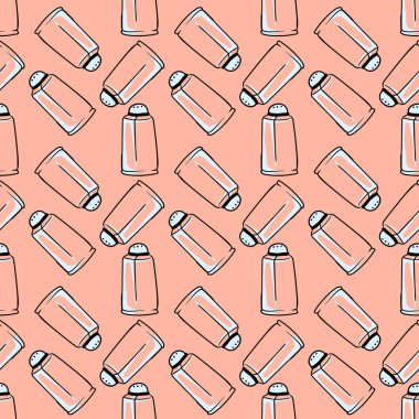 Tuz karıştırıcı deseni, illüstrasyon, beyaz arkaplan üzerindeki vektör