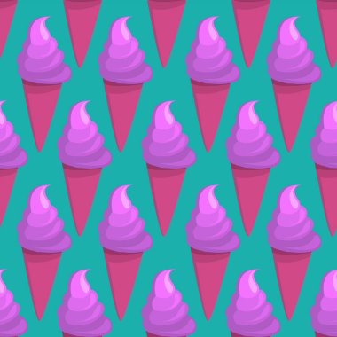 Dondurma kalıbı, illüstrasyon, beyaz arkaplanda vektör