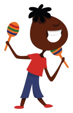 İyi ruh hali, illüstrasyon, beyaz arkaplan vektörü