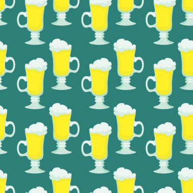 Bira kalıbı, illüstrasyon, beyaz arkaplanda vektör