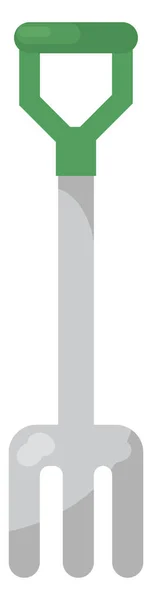 花园叉子 白色背景上的矢量 — 图库矢量图片