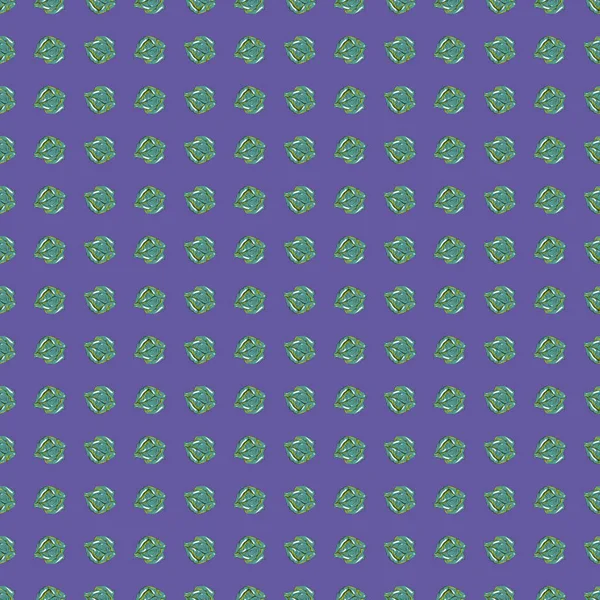 Lahana deseni, illüstrasyon, beyaz arkaplanda vektör