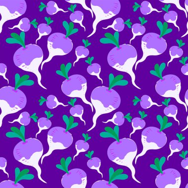 Şalgam kağıdı, illüstrasyon, beyaz arkaplan üzerindeki vektör.