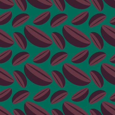 Kahve deseni, illüstrasyon, beyaz arkaplan vektörü