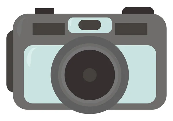 Retro Camera Illustratie Vector Witte Achtergrond — Stockvector
