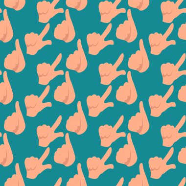 El parmak izi, illüstrasyon, beyaz arkaplanda vektör.