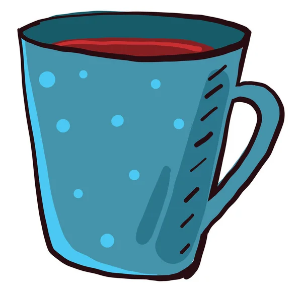 茶色のカップ イラスト 白い背景のベクトル — ストックベクタ